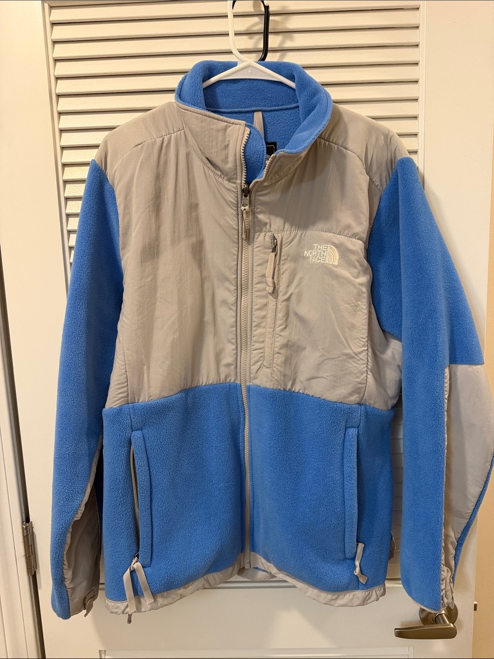 The North Face Blue & Gray Fleece Jacket
